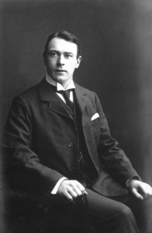 Full portrait of Thomas Andrews, shipbuilder of the Titanic